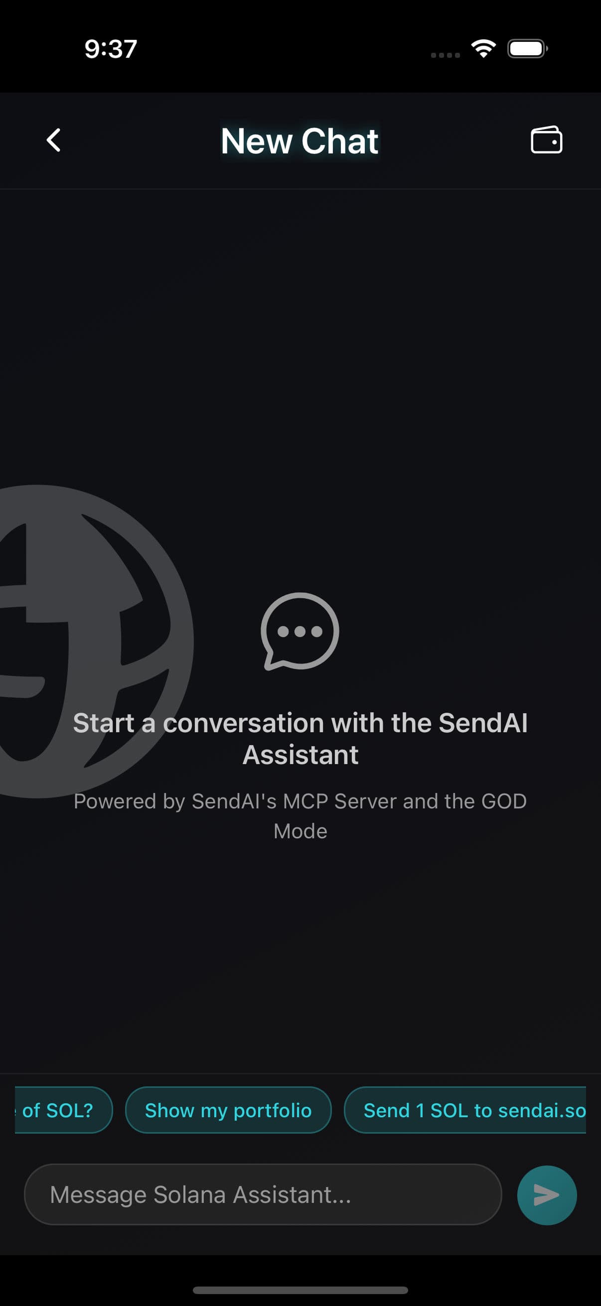 SendAI Mobile Screenshot 2