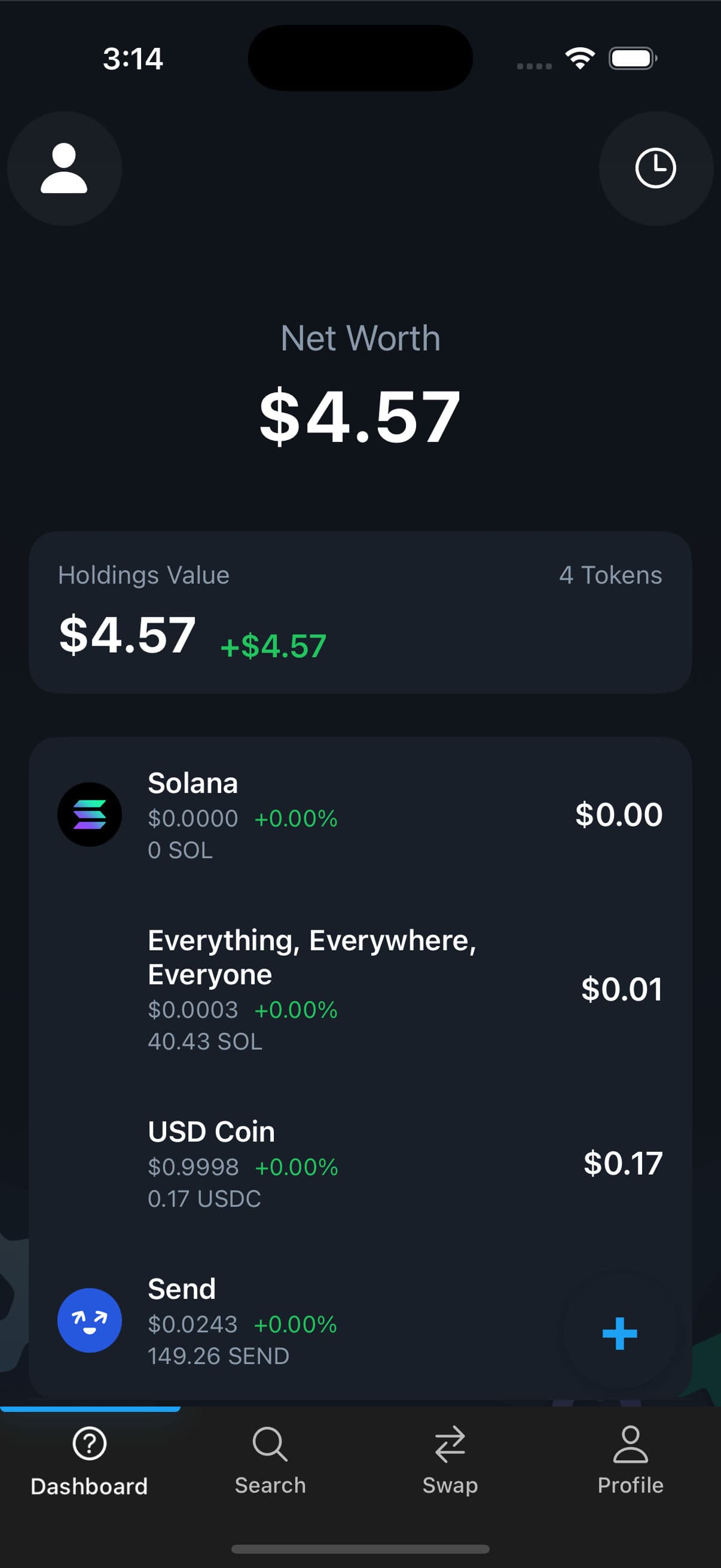 Neptune Wallet Screenshot 1